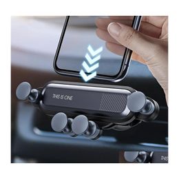 2016 Car Holder Phone Mount Mobile Stand Cell Smartphone Gps Support For Huawei Redmi Lg Drop Delivery Mobiles Motorcycles Electronics Dhvhw