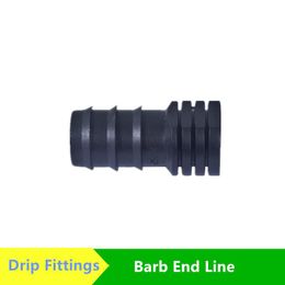 Watering Equipments Barb End Line Closure For Poly Hose Plug Tubing Barbed Connectors Micro Irrigation Drip Fittings