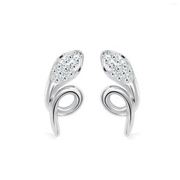 Stud Earrings ER-00064 Genuine Austrian Crystal Jewels Silver Plated Modern Women's Snake 2023 Y2k Jewellery Mother's Day Gift