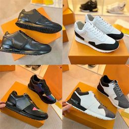 Men Woman Casual Shoes Designer Luxury Leather Trainers 2022 Fashion Rubber Outsole Sneaker Top Classic Run Away Sneakers Mixed Color Flats Trainer Shoes with b