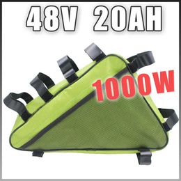 48V 20AH Triangle Bag Battery Pack For 48V 500W 800W 1000W 1500W E-bike