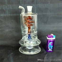 Interlayer water bottle Wholesale Glass bongs Oil Burner Glass Water Pipes Oil Rigs Smoking