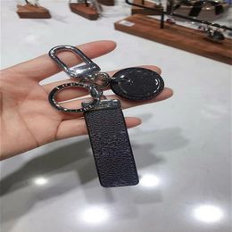 2021 High Quality Keychain Classic Exquisite Luxurys Designers Car Keyring Zinc Alloy Letter Unisex Lanyard Gold Black Metal Small290g