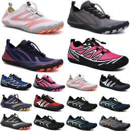 Water Shoes Women Men Shoes Sandals Beach Swim Black Orange Pink Orange Brown Diving Outdoor Barefoot Quick-Dry size 36-45