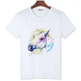 Men's T Shirts BGtomato White Horse Print Tshirt Men Fashion Design Street Shirt Good Quality Brand Top Short Sleeve Casual