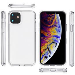 Transparent Acrylic Clear TPU Cell Phone Cases for iPhone 14 13 12 11 Pro Max X XS XR 8 7 6S Plus Samsung Galaxy S10 S20 S21 S22 S23 Ultra DHL Free