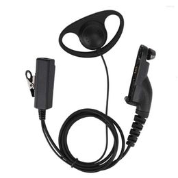 Type Walkie Talkie Ear Hook Headset PMIC Earpiece For P8268 Radio