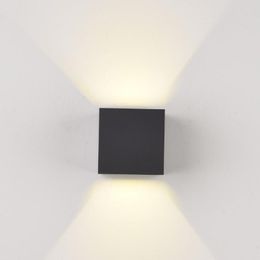 Wall Lamps Studyset Adjustable 12W LED Lamp AC85-265V COB Waterproof Aluminium Cube Outdoor Porch Light