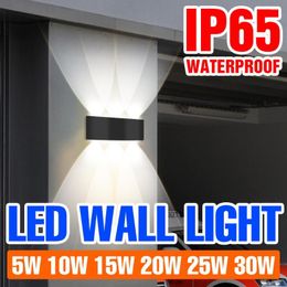 Wall Lamps LED Sconce Lamp IP65 Waterproof Garden Light Fixture Interior For Home Decor Living Room Stairs Night