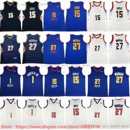 XS-6XL Nikola Jamal Jokic Murray Jersey Custom Man Women Youth Stitched Basketball With 6 Patch Michael 1 Porter Jr Jersey Kids Boys