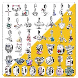 925 silver Fit Pandora Original charms DIY Pendant women Bracelets beads Dropshipping New Charms