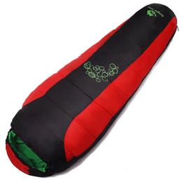 Sleeping Bags Very Warm Down Filled Adult Mummy Style Ultralight Bag Fit For Winter Thermal 4 Kinds Of Thickness Camping Travel
