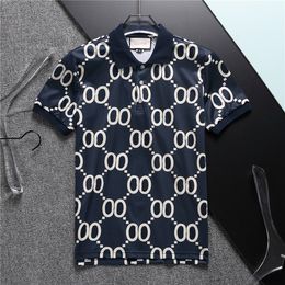 2023ss 100% cotton stripe mens Polo t-shirt fashion clothing short sleeve hip hop tops print letter Skateboard women Casual Tees M-3XL