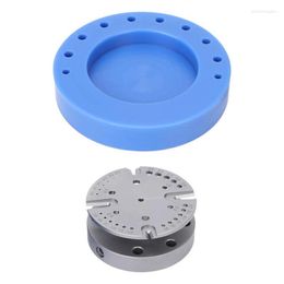 Watch Repair Kits Movement Balance Wheel Hairspring Stand Alloy Plastic Holder For Watchmakers