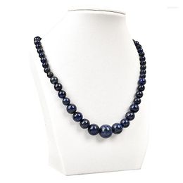 Chains Wholesale Of 6-14mm With Mysterious Lapis Lazuli Suitable For Flash Diy Jewellery Necklace 18inch H104