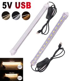 LED Strips LED Bar Light 5V USB Powered SMD 5630 Rigid Strip Light 10CM 20CM 35CM 40CM 50CM Warm/Natural/Cool White Under Cabinet Light P230315