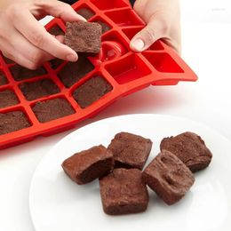 Baking Moulds Silicone Brownie Mould Chocolate Fondant Jelly Cake Forms Tray Food Grade Silicon DIY Pastry Mousse Dessert