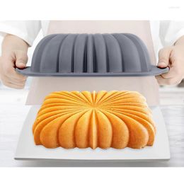 Baking Moulds Food Grade Silicone Toast Pan Cake Mould Bread Loaf With Fluted Design Non-Stick Mould M427