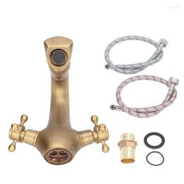 Bathroom Sink Faucets Basin Water Tap Good Sealing Faucet Brass Cold Exquisite Retro For Home