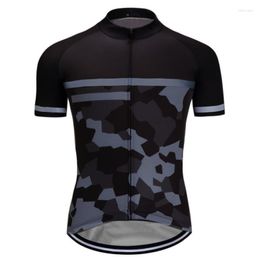 Racing Jackets Fashion Mens Cycling Clothes Short Sleeve Jersey MTB Sport Jacket Road Bike Shirt Bicycle Sweater Antislip Top Wear Racer Bib