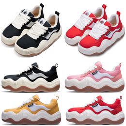 Women Designer Heyday Sneakers Casual Shoes Womens triple Wavy Bread running Shoes Thick Soled Rubber Dissolved Trainers Canvas Shoe Sneaker