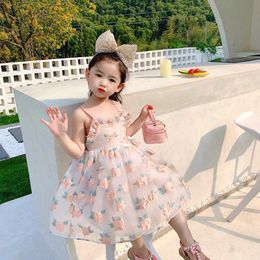 Girl's Dresses Baby Girl Floral Dresses with Big Bow Infant Princess Boutique Dress Newborn 1st Birthday Christening Party Lolita Ball Gown