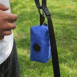 Dog Apparel Pet Puppy Pick Up Poop Bag Dispenser Portable Waste Holder Outdoor Supplies Garbage Bags Organizers