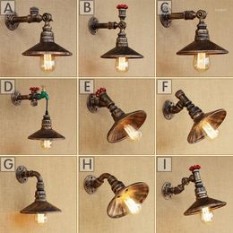 Wall Lamps Black Sconce Reading Lamp Crystal Lighting Deco Led Bed Bathroom Light Retro Applique