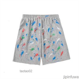 Mens Shorts Galleryse Depts Short Pants Men Women Designer Colourful Ink-jet Hand-painted Casual Shirt Luxurys Clothing Galleryes Streett3oj