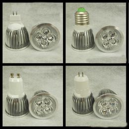 1W LED Aluminum 36mm High Lamp Cup Shell Kit 5W Spotlight Bulb Parts Accessory 10pcs