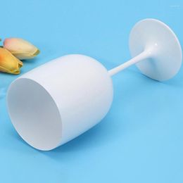 Cups Saucers 480ML Wine Cup Shockproof High Stability Plastic Vintage Style Romantic Champagne Party Supplies