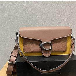 Evening Bags 2023 Genuine Leather C Classic Wine God Portable Underarm Bag Tabby Trendy Fashion One Shoulder Crossbody