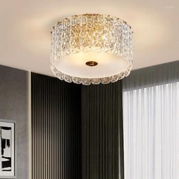 Pendant Lamps Postmodern Light Luxury Glass Lamp Simple Dining Ceiling Warm Romantic Creative Designer Bedroom Aisle