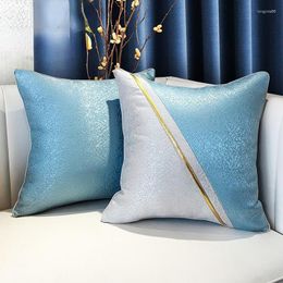 Pillow Case 2023 Style Simple And Light Luxury Soft Cushion Sofa Back Office Lumbar Bedside Large BackrestSquarePillowcase