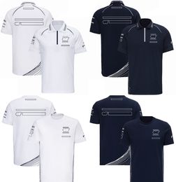 Formula 1 2023 Team T-shirt F1 Driver White T-shirt Polo Shirt Jersey Summer New Racing Fans Fashion T-shirt Tops Custom Plus Size