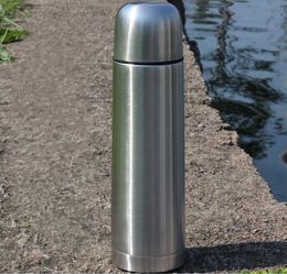 Water Bottles 350/500ML Coffee Thermos Cup Water Bottle Stainless Steel Vacuum Flask Thermoses Travel Mug Thermo Cup Thermos Coffee Mugs 230320