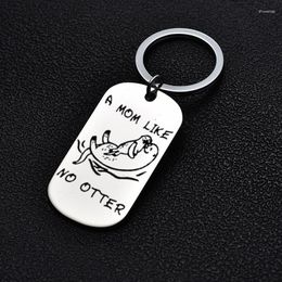 Keychains Pendants Custom Keychain Engraved Family Love Cute Key Chain Women Gift For Mom Keyring Chains Jewellery