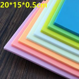Stamps DIY professional engraved rubber stamped bricks 20 * 15 0.5cm candy colored stamps scrapbook 230320