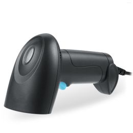 Handheld Barcode Scanner Reader QR PDF417 Wired Scanning Gun For Store And Supermarket Cashier