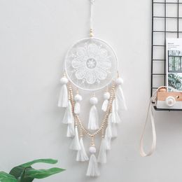 Decorative Figurines Objects & Styles Hanging Ornaments Style Dream Net Catcher For Wall Decoration Birthday Gift Wedding Home DecorDecorati