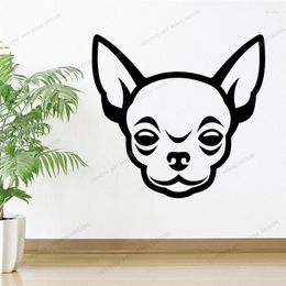 Wall Stickers Dog Sign Sticker Pet Grooming Salon Creative Design Shop Removable Wallpaper Decals Scissors Decor Cx60