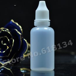 packing bottles 30ml pe plastic liquid dropper bottles with tamper proof caps