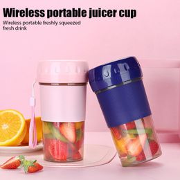 Fruit Vegetable Tools Portable Electric Juicer Cup Blenders Smoothies Mixers Extractor Juicers Milkshake Multifunction Juice Maker Machine 230320