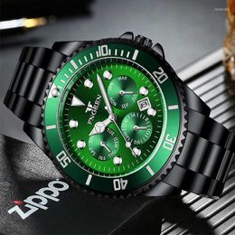 Wristwatches Top Brand FNGEEN Luxury Men's Watch Sports Watches Men 30m Waterproof Date Clock Male Quartz Wrist Relogio Masculino