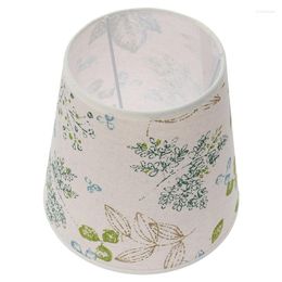 Table Lamps Lamp Shade Cover Lampshade Cloth Shades Tableclipreplacement Drum Chandelier Printed Bedside Decorativefloor Fabric Covers Light