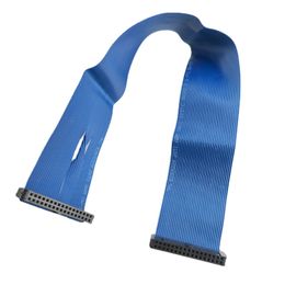 3.5 Inches 2-Port IDE Female IDC 34Pin 2x17 2.54mm Connector Floppy Drive Flat Ribbon Industrial Computer Dada Transfer Cable