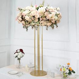 decor Large 90cm Tall no Crystal Fower Stand For Wedding Decoration Centerpiece imake674