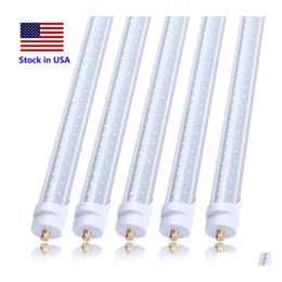 Led Tubes 8 Bbs 8Ft Tube Lamp Single Pin Fa8 T8 Light Ft 8Feet 45W Leds Lights Shop Drop Delivery Lighting Dh2Kk