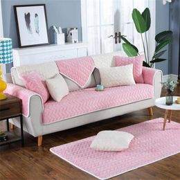 Pillow High Quality Winter Padded Plush Sofa Simple Non-slip Soft And Comfortable Covers For Home /Decorative