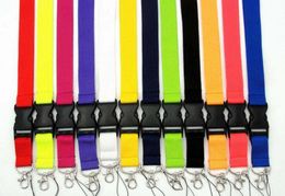 Cell phone lanyard Straps Clothing Sports brand for Keys Chain ID cards Holder Detachable Buckle Lanyards 100pcs8589212